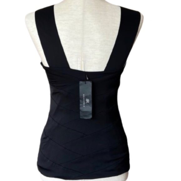 NWT Stretch Silk Halter Front top - Picture 2 of 10